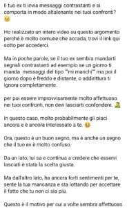recuperare il rapporto con la ex pubblicità ingannevole